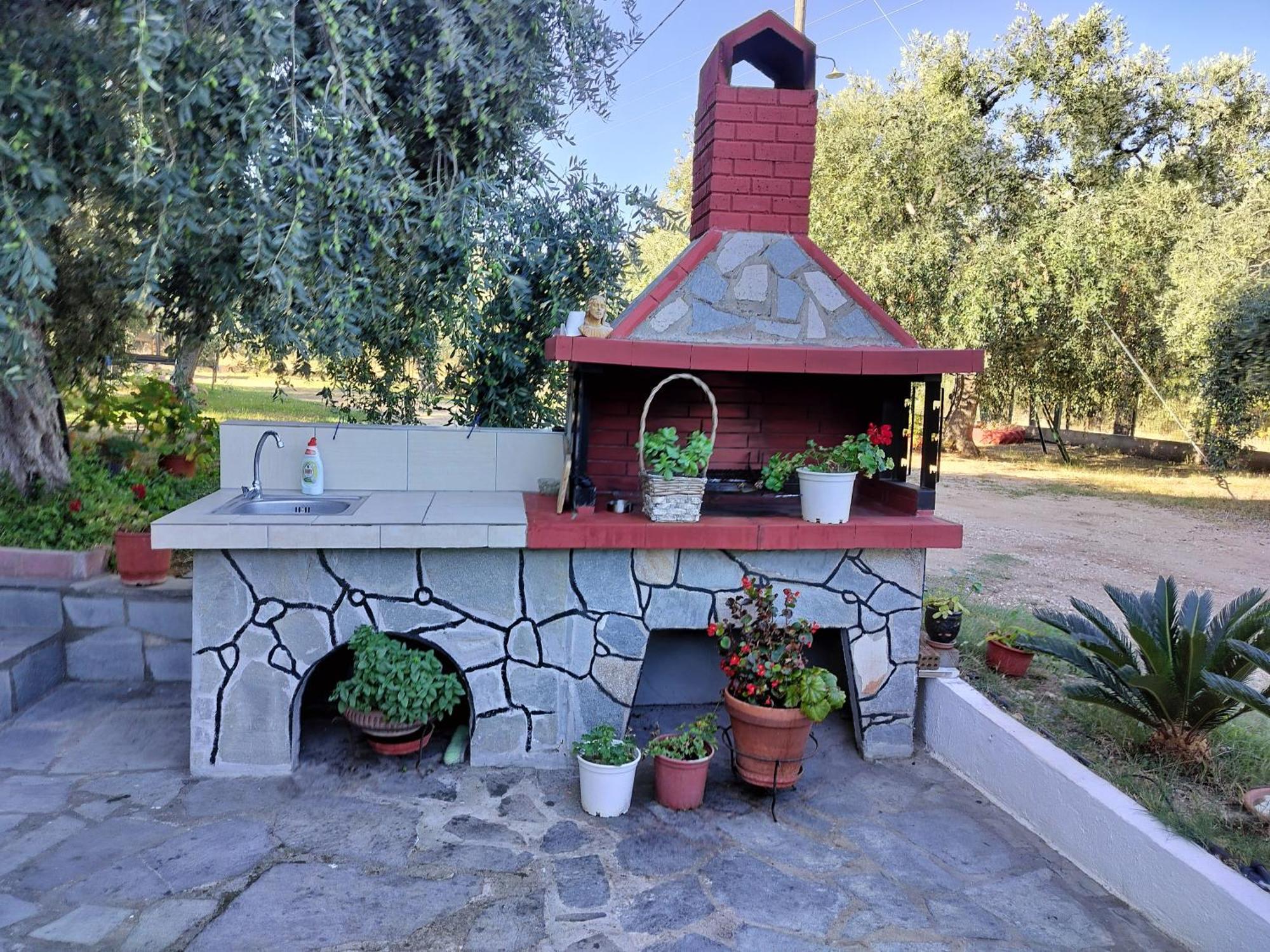 Olive'S House Villa Skala Rachoni  Bagian luar foto